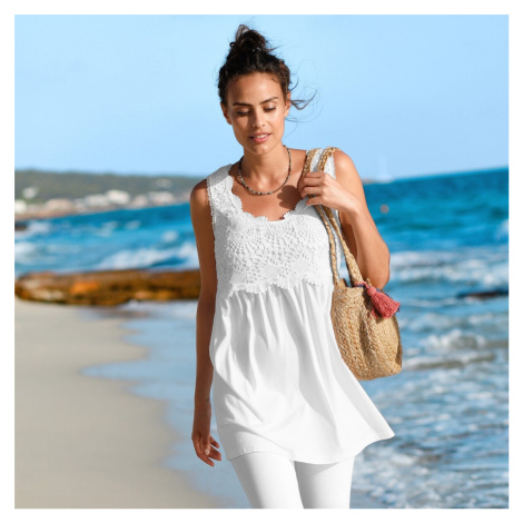 Tunika s macramé Blancheporte