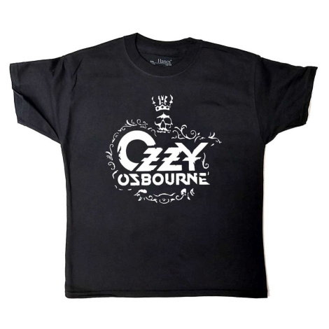 Ozzy Osbourne tričko Logo Čierna