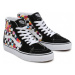 Dámska vychádzková obuv VANS UA SK8-HI (Floral Checkerboard) black true white