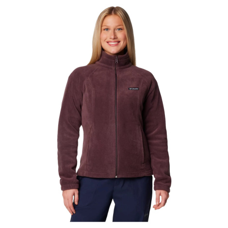 TMAVOFIALOVÁ DÁMSKA FLEECOVÁ MIKINA COLUMBIA BENTON SPRINGS FULL ZIP FLEECE 1372111613