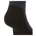 Detské tenisové ponožky RS 500 vysoké 3 páry tmavomodré