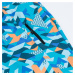Chlapčenské plážové šortky 550 Softgeo modré