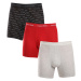 3PACK pánske boxerky Calvin Klein viacfarebné (NB3057A-QYP)