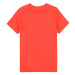 Nike Sportswear Tričko 'REPEAT'  oranžovo červená / čierna / biela
