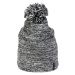 Finmark FC2206 Dámska zimná pletená čiapka, čierna, veľkosť