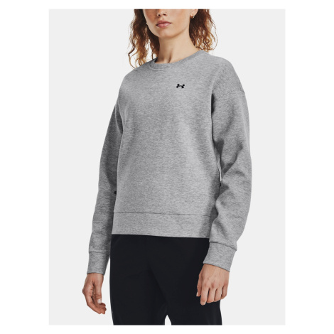 Under Armour Sweatshirt Unstoppable Flc Crew-GRY - Women