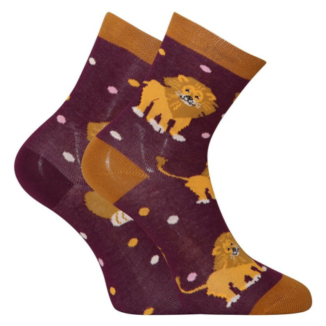 Veselé detské ponožky Dedoles Král´ džungle (GMKS184)