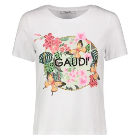 GAUDI Meadow White tričko Gaudí