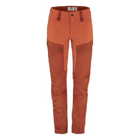 Fjällräven Keb Trousers W Cabin Red Dámske - Nohavice Fjällräven - Modrá - F89898S-321-333-32 - 