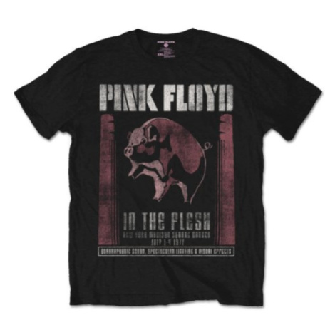 Pink Floyd tričko In the Flesh Čierna