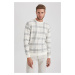 DEFACTO Regular Fit Patterned Crew Neck Sweater