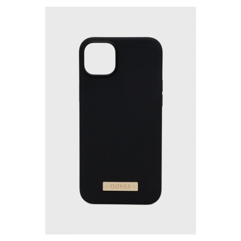 Puzdro na mobil Guess Iphone 14 Plus 6,7" čierna farba