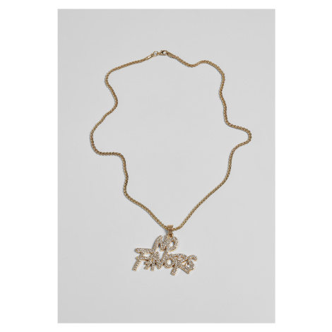 No Favor necklace - gold color Urban Classics