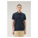 Polokošeľa Woolrich Monterey Polo Black