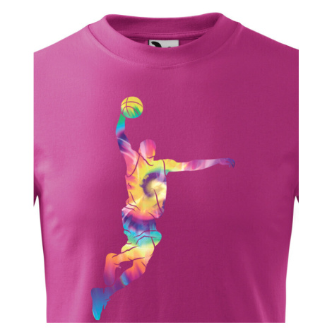Detské tričko s potlačou basketbalistu - skvelý darček pre milovníkov basketbalu