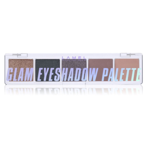 LAMEL Insta Glam paletka očných tieňov #401