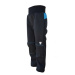 Softshell boys' pants - black-blue