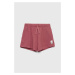 Detské bavlnené šortky adidas G L KN SHO ružová farba, jednofarebné, nastaviteľný pás