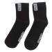 Bikkembergs  BK055-BLACK  Vysoké ponožky Čierna