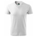Malfini Heavy V-neck 160 Unisex tričko 102 biela
