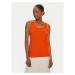 United Colors Of Benetton Top 34G7DH00W Oranžová Regular Fit