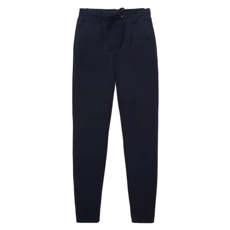 TOM TAILOR Plisované nohavice  námornícka modrá