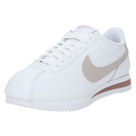 Nike Sportswear Nízke tenisky 'Cortez'  béžová / biela