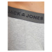 JACK & JONES Boxerky 'Yannick'  svetlosivá / tmavosivá / sivá melírovaná