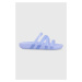Šľapky Crocs Splash Glossy Strappy Sandal dámske, fialová farba, 208537