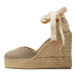 Castañer Espadrilky Chiara/8Ed/006 021726 Zlatá