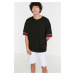 Trendyol Oversize/Wide Cut Crew Neck Color Block Short Sleeve 100% Cotton T-Shirt