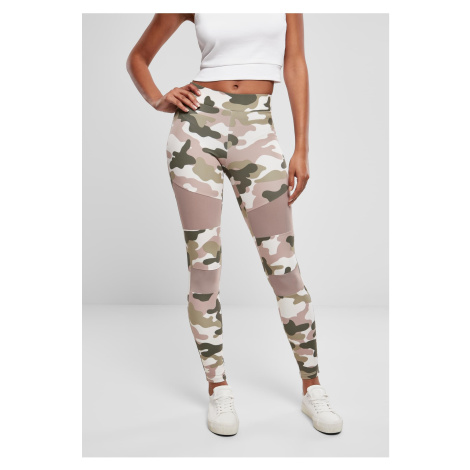 Women's Camo Tech Mesh Leggings Dukrose camo Urban Classics