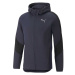 Puma EVOSTRIPE FULL-ZIP HOODIE Pánska športová mikina, tmavo modrá, veľkosť