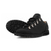 Vasky Natur Black - Pánske kožené turistické topánky čierne, ručná výroba