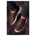 Ducavelli Night Genuine Leather Men's Casual Shoes, Summer Shoes, Lightweight Shoes, Lace-Up Lea