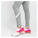 Nike W NSW Essential GX MR Legging melange šedé