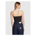 Calvin Klein Jeans Top J20J220947 Čierna Slim Fit
