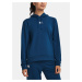 Under Armour Sweatshirt Rival Terry Hoodie-BLU - Women