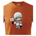 Detské tričko s potlačou Marvin Robot
