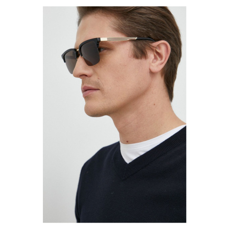 Slnečné okuliare Gucci GG1226S pánske, čierna farba
