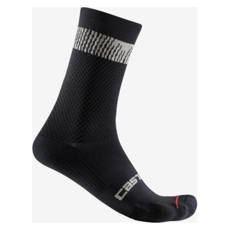CASTELLI Cyklistické ponožky klasické - UNLIMITED 18 - čierna