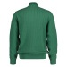 SVETER GANT D2. COTTON TEXTURE HALFZIP LEAF GREEN