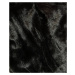 Grafitovo-čierna krátka obojstranná dámska zimná bunda (B9581-70)