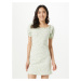 Dorothy Perkins Letné šaty  pastelovo zelená / biela
