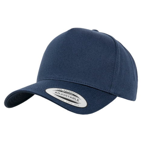 5-Panel Curved Classic Snapback Navy