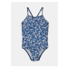 Blue Girly Floral One Piece Swimwear name it Felisia - Unisex