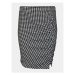Vero Moda Curve Puzdrová sukňa Bena 10301999 Čierna Regular Fit