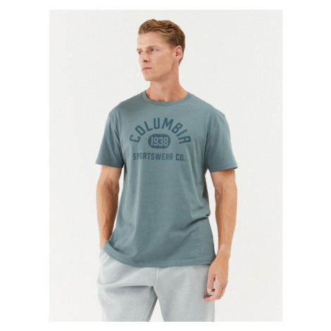 Columbia Tričko CSC Basic Logo™ Short Sleeve Zelená Regular Fit