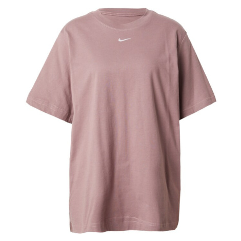 Nike Sportswear Tričko 'Essentials'  svetlofialová / biela