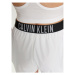 Calvin Klein Swimwear Športové kraťasy KW0KW02482 Biela Regular Fit
